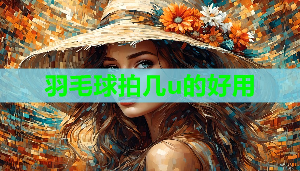 羽毛球拍几u的好用